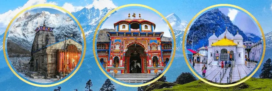 Teen Dham Yatra By Car Rental